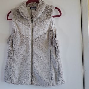 Patagonia faux fur vest